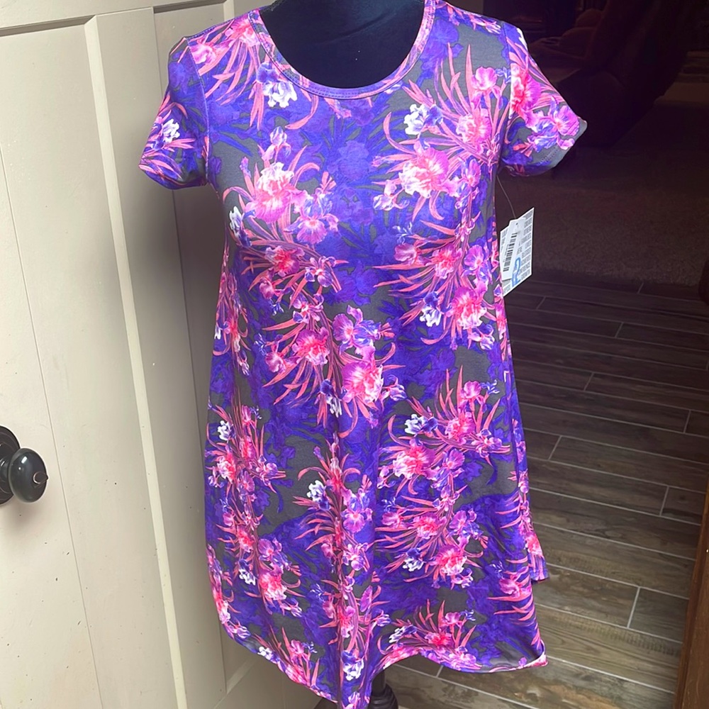 NWT Lularoe Girls Dress Scarlett size 12 childs